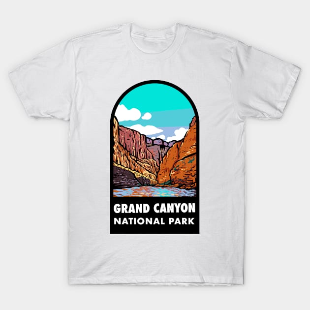Grand Canyon National Park T-Shirt by HalpinDesign